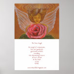 The Rose Angel Print