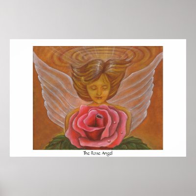The Rose Angel Posters by victoriaray