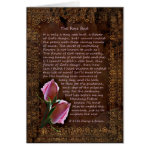 The Rose Bud Card The Rose Bud Card