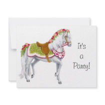 The Rose Horse Invitation by twopurringcats The Rose Horse Invitation