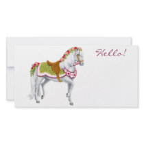 The Rose Horse Photo Card photo cards by twopurringcats The Rose Horse Photo Card photo cards
