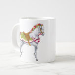 The Rose Parade Horse Jumbo Mug