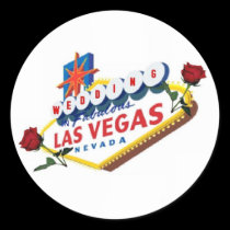 The Rose Wedding in Las Vegas Sticker