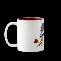 The Rose Wedding in Las Vegas Two Tone Mug by vegasdusoleil The Rose Wedding in Las Vegas Two Tone Mug