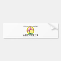 The Roseate Spoonbill Whisperer Bumper Stickers