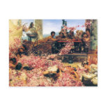 The Roses of Heliogabalus by Lawrence  Alma-Tadema postcards