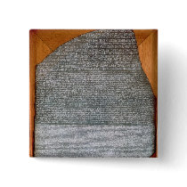 The Rosetta Stone, from Fort St. Julien, Buttons