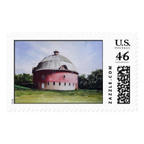 The Round Barn-stamps