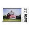 The Round Barn-stamps