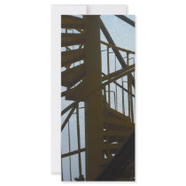 The Round Stairs Rack Cards