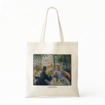 The Rower's Lunch by Pierre-Auguste Renoir Tote Bag