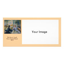 The Rower's Lunch by Pierre-Auguste Renoir Photo Card Template