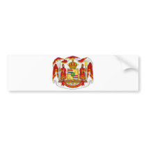 The Royal Coat of Arms of the Kingdom of Hawaii Bumper Stickers