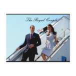 The Royal Couple Prince William and Kate MIddleton postcards