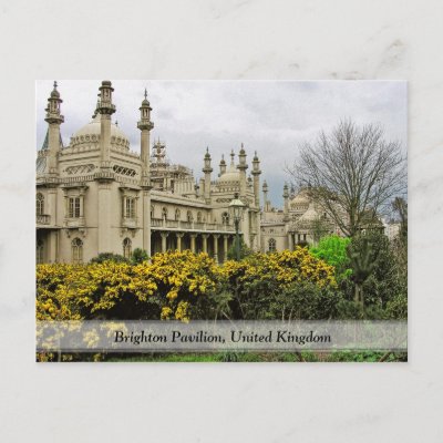 The Royal Pavilion, Brighton (UK) postcard