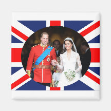 The Royal Wedding 11 Fridge Magnets