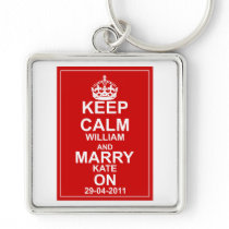 The Royal Wedding Key Chains