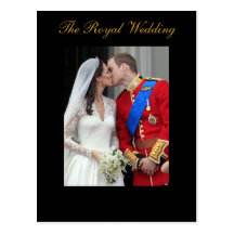 The Royal Wedding Prince William Kate Middleton Postcards