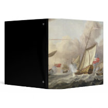 The Royal Yacht 'Mary' Exchanging Salutes 3 Ring Binder