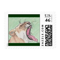 The Royal Yawn postage