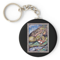The Rubaiyat of Omar Khayyam Keychain