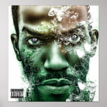The Rubix Cube Green Edition Cover Art Posters