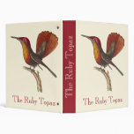 The Ruby Topaz Hummingbird - Rene Primevere Lesson Binders