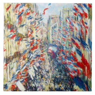 The Rue Montorgueil, Paris, Festival of June Tile