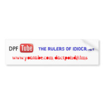 the rulers of idocracy bumpersticker by ductpondfilms the rulers of idocracy bumpersticker