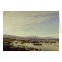 The Russian Army crossing the Danube Greeting Cards