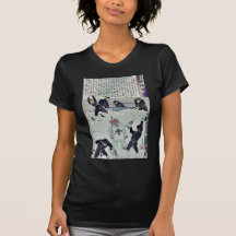 The Russians retreat north by Kobayashi,Kiyochika T Shirts