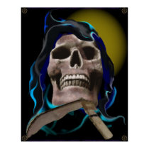 The Rusty Skull Poster posters