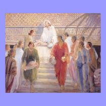 The Sacrament, 1950–51, Minerva Teichert (1888–197 posters