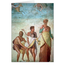 The Sacrifice of Iphigenia Card
