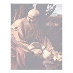 The Sacrifice Of Isaac By Michelangelo Merisi Da Customized Letterhead