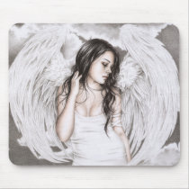 The Sad Angel Mousepad