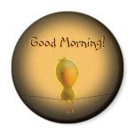 The Sadler Bird Morning Magnet