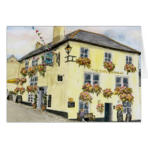 'The Safe Harbour (Fowey)' Card by picklelillysdad 'The Safe Harbour (Fowey)' Card