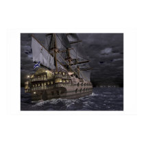 The Sailing Fortress posters by Gena The Sailing Fortress posters