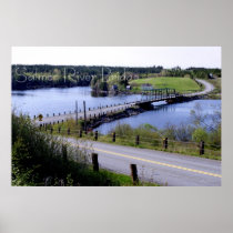 The Salmon River Bridge, Guysborough Co., N.S. Print