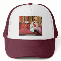 The Salon In The Rue Des Moulins Mesh Hat