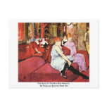 The Salon In The Rue Des Moulins postcards