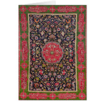 The Salting Carpet, c.1588-98 Greeting Card