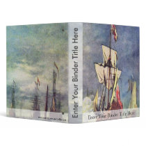 The Salute By Willem Van De Velde The Younger Vinyl Binders