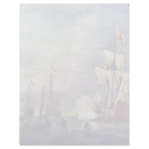 The Salute By Willem Van De Velde The Younger Letterhead Design