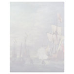 The Salute By Willem Van De Velde The Younger Letterhead Design