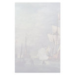 The Salute By Willem Van De Velde The Younger Customized Stationery