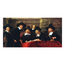The Sampling Officials. By Rembrandt Van Rijn Photo Greeting Card