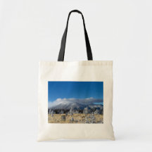 The San Francisco Peaks Of Flagstaff Freshly Coate Tote Bag
