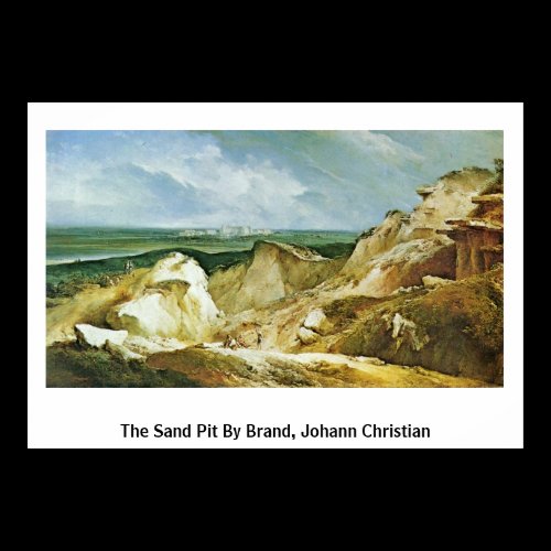 The Sand Pit By Brand, Johann Christian Poster